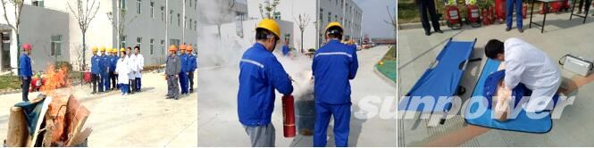 中圣集团清洁能源投资公司“安全生产月”活动精彩纷呈