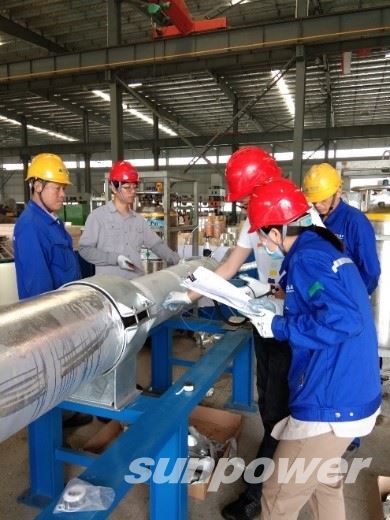 祝贺中圣集团“低温管道保冷材料在线修复技术”通过试验验证