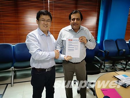 中圣阳光院与巴基斯坦尼纱特集团尼纱特纺织有限公司签定自备电厂扩建汽机岛项目工程合同